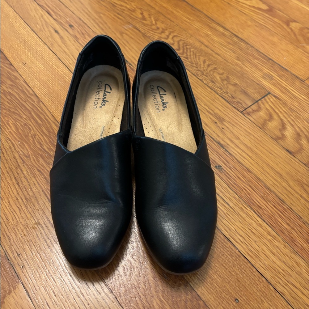 Women's Black Slip-On Loafers